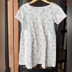 Lullaby Set puppy dogs dress short sleeve pima night gown play toddler girl